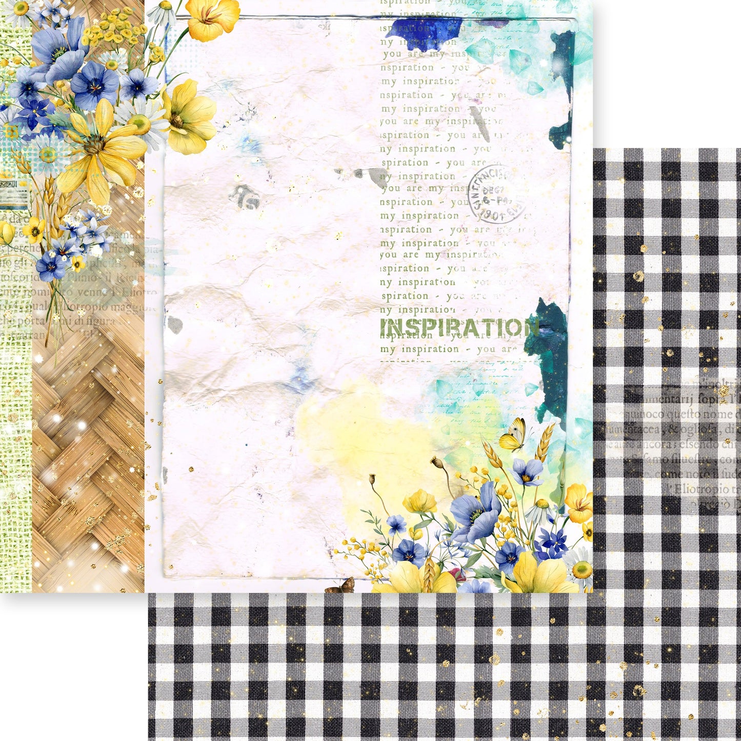 Bon Voyage Double-Sided Cardstock 12"X12"-Travel Notes