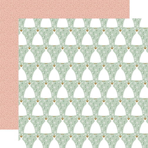 Marry Me Bridal Gown 12x12 DS Patterned Paper (1 Sheet)
