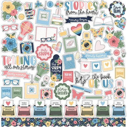 Echo Park Our Story Matters Element Sticker