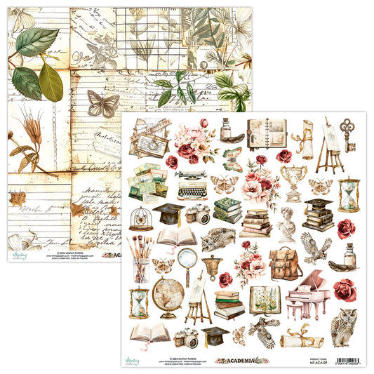 Mintay Academia 12 x 12 Elements Paper