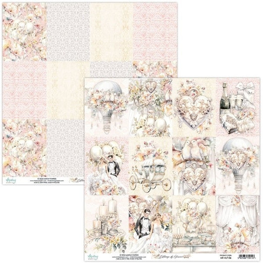 12 x 12 Paper - Mintay Always & Forever 06
