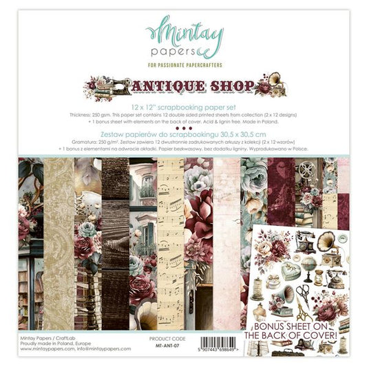 Mintay Antique Shop 12x12 Pad
