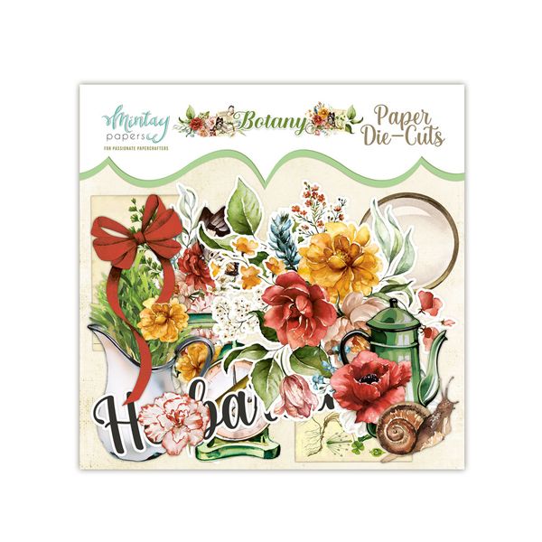 Mintay Botany Paper Die-Cuts, 53 pcs