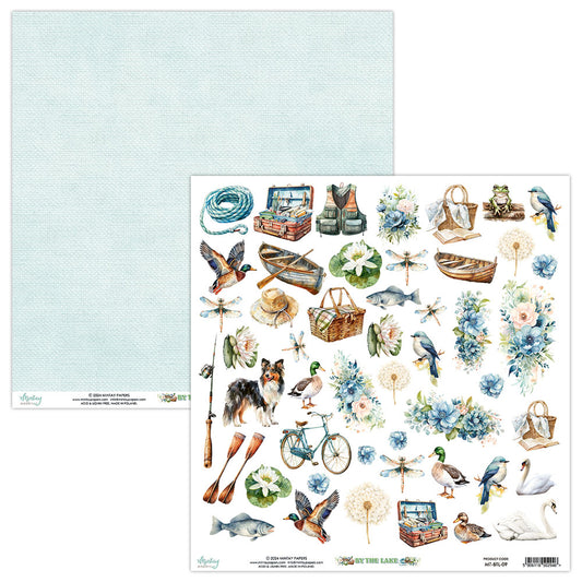 12 x 12 Elements Paper - By The Lake