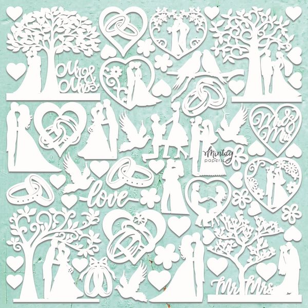 Mintay Wedding Chippies Decor