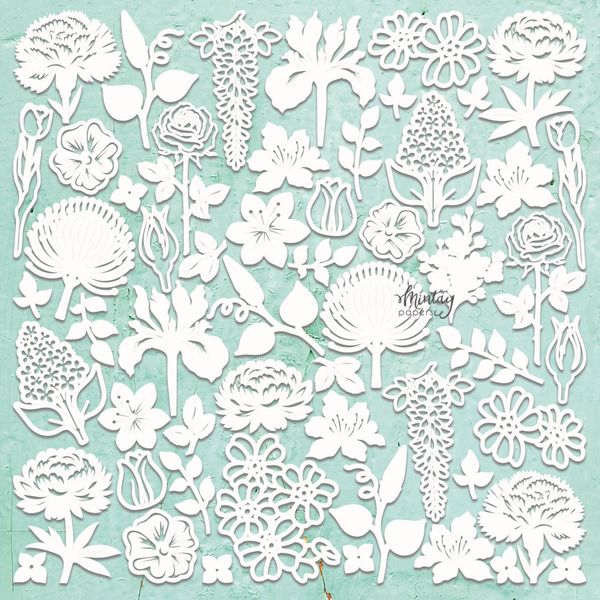 Mintay Flora Filigree 2 Chippies