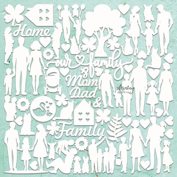Mintay Family Chippies Decor
