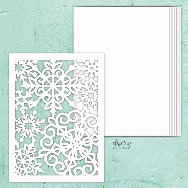 Mintay Snowflakes Album Chippies