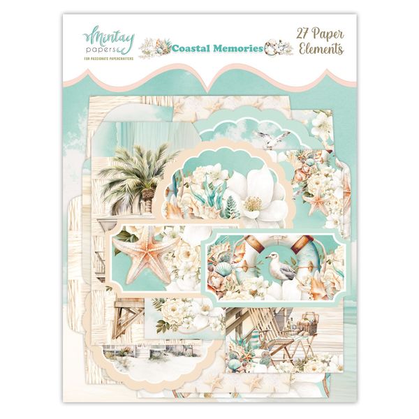 Mintay Coastal Memories Paper Elements