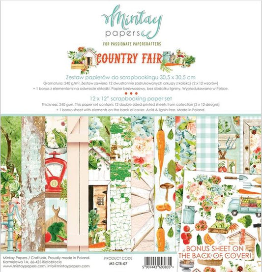Mintay Country Fair 12x12 Pad
