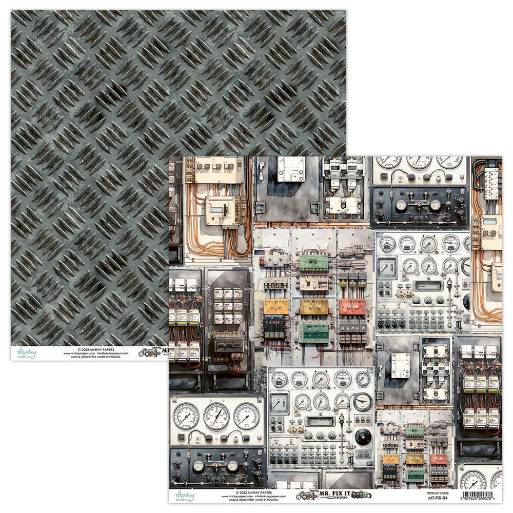 Mintay Mr. Fix It 04 DS Paper (1 Sheet)