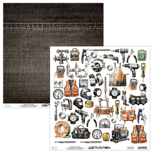 12 x 12 Elements Paper - Mr. Fix It