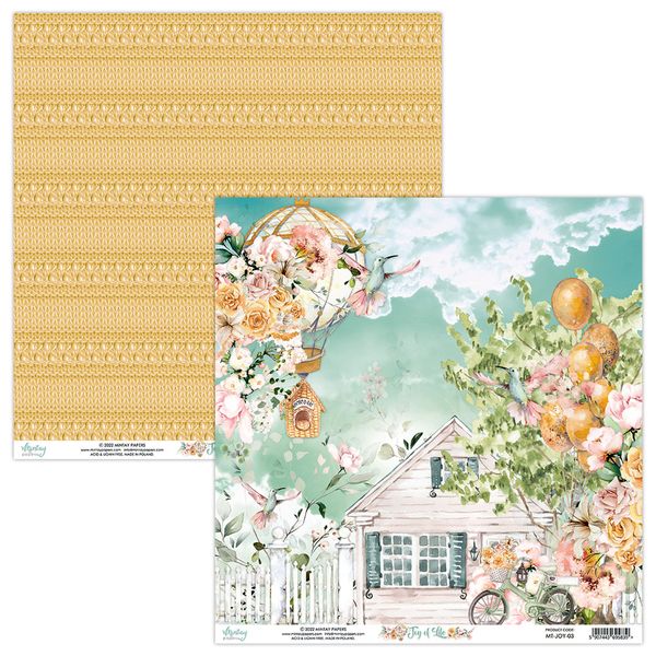 Mintay Joy of Life 03 12 x 12 DS Paper