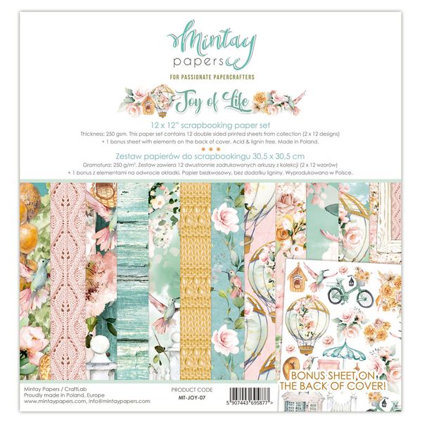 Mintay Joy Of Life 12x12 Pad