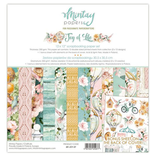 Mintay Joy Of Life 12x12 Pad