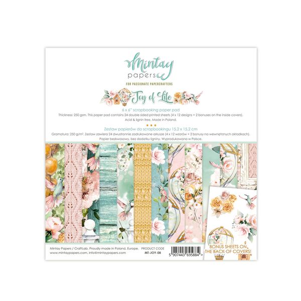 Mintay Joy Of Life 6x6 Pad