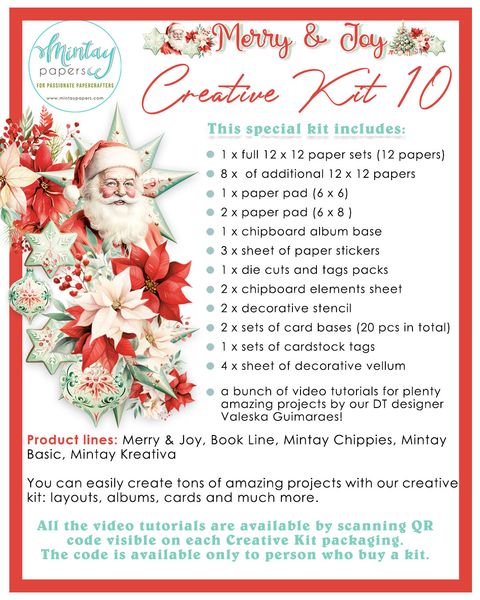 Mintay Merry & Joy Creative Kit