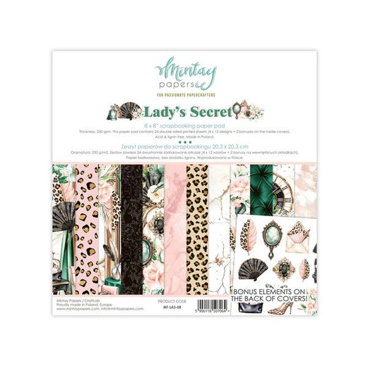 Mintay Lady's Secret 8 x 8  Paper Pad