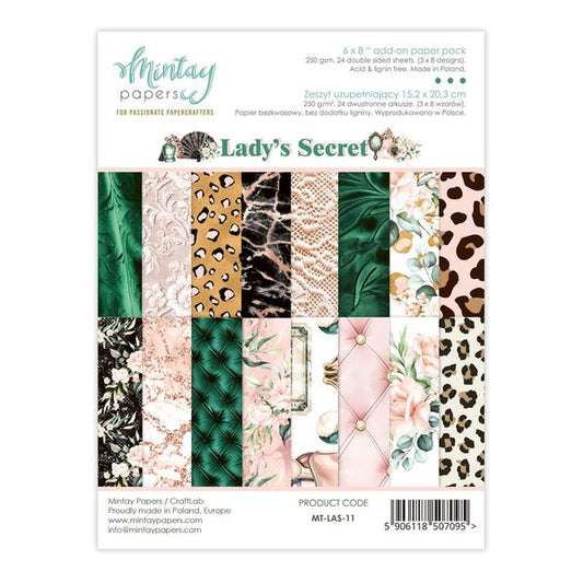Mintay Lady's Secret 6 x 8 Add-On Paper Pad