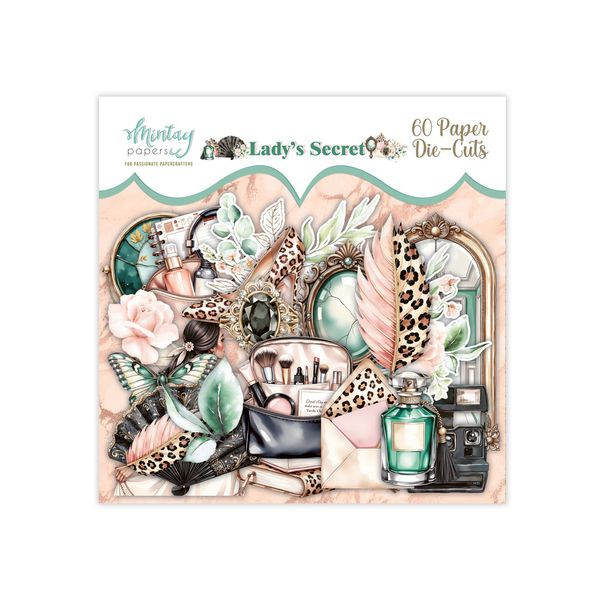 Mintay  Lady's Secret Paper Die-Cuts, 60 pcs