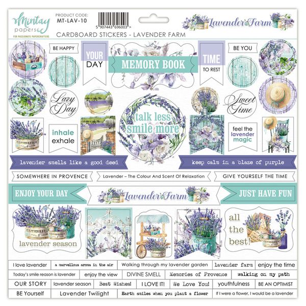 Mintay Lavender Farm Stickers