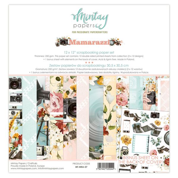 DISC - Mintay Mamarazzi 12x12 Pad