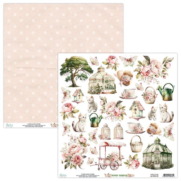 Peony Garden 09 DS Paper (1 Sheet)