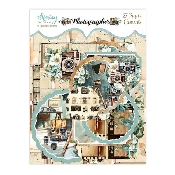 Mintay Photographer Paper Elements, 27 pcs
