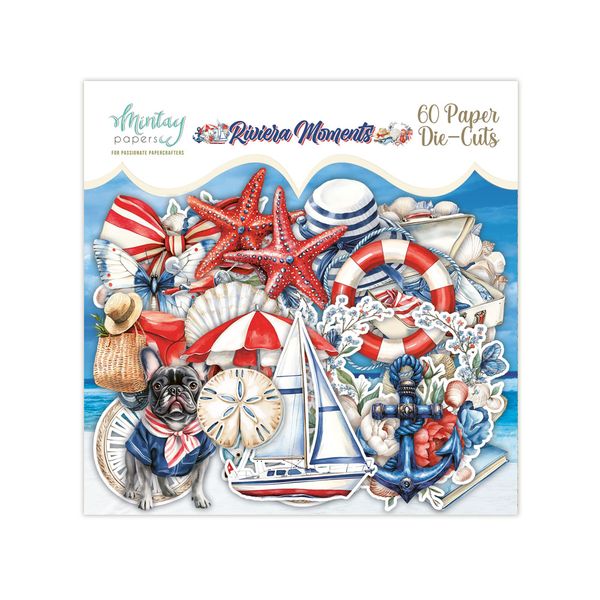 Mintay Paper Die-Cuts - Riviera Moments, 60 pcs