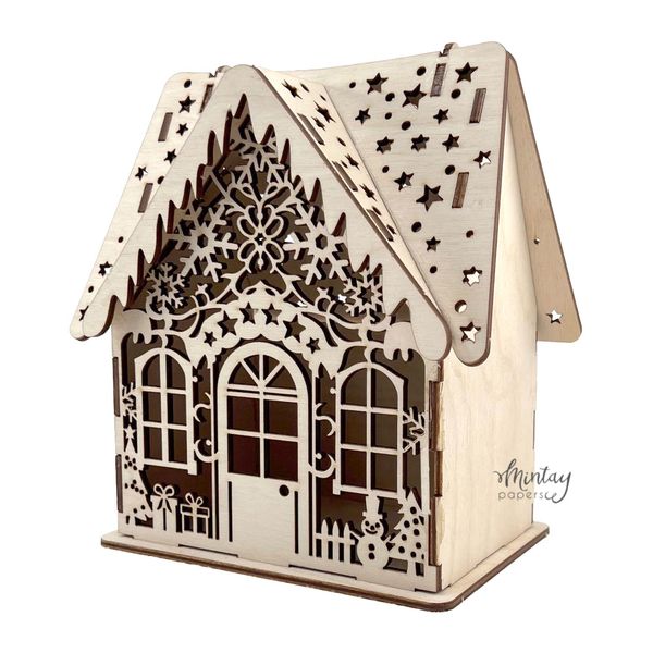 Mintay Christmas House  Woodies