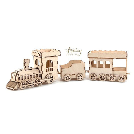 Mintay Woodies  - Decor - TRAIN