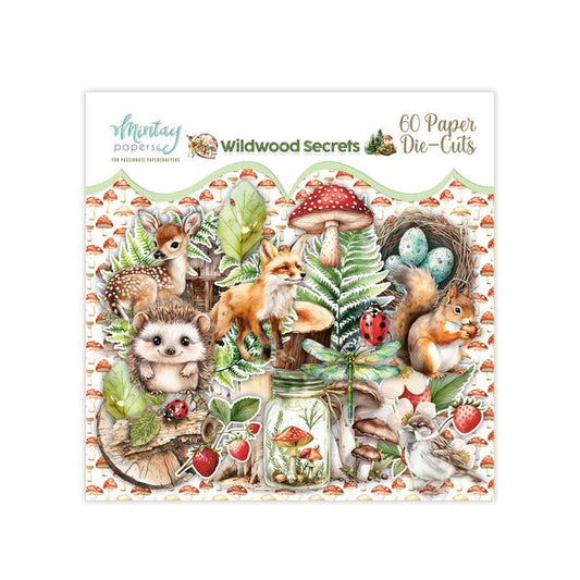 Mintay Wildwood Secrets Paper Die-Cuts, 60 pcs