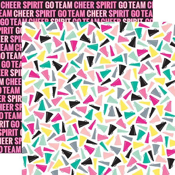 Echo Park Cheer: Loud and Proud DS Paper (1 Sheet)