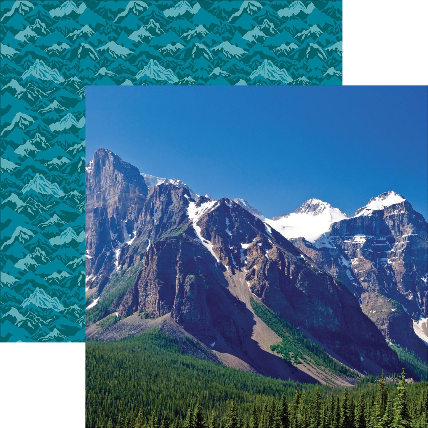 Reminisce Mountains Calling: Mountain Rid DS Paper (1 Sheet)