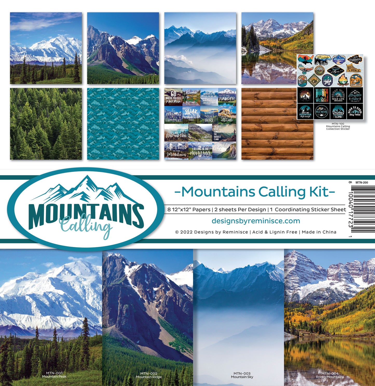 Reminisce Mountains Calling Collection Ki