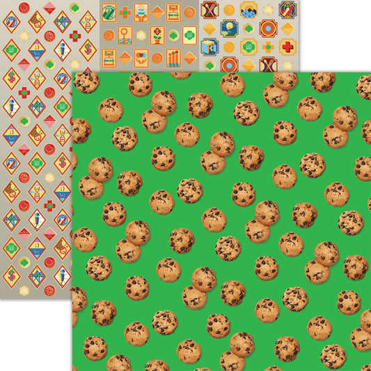 Reminisce My Troop: Cookie Dealer DS Paper (1 Sheet)