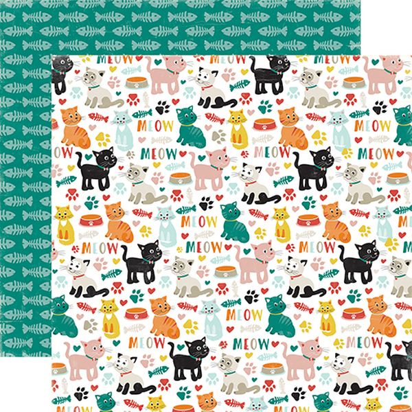 Meow Cat Icons DS Paper (1 Sheet)
