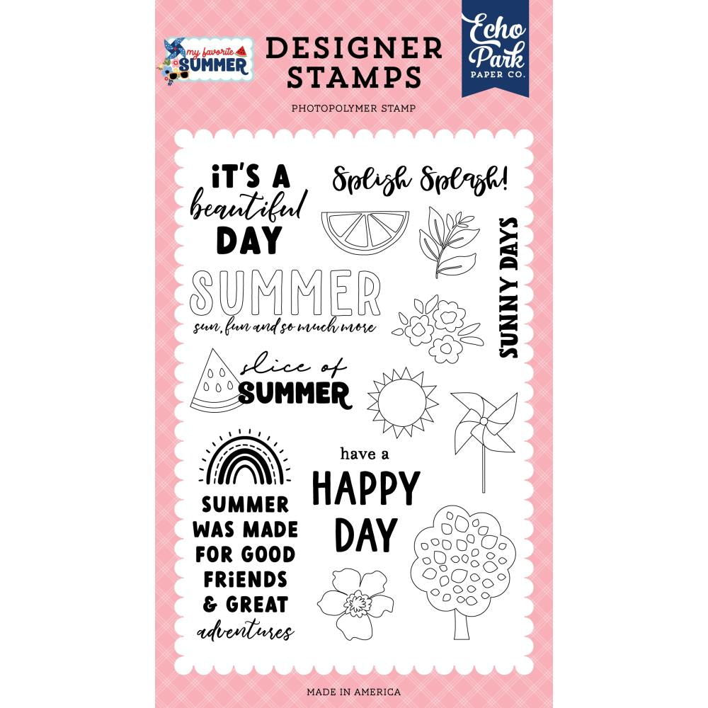 My Favorite Summer Splish  Stamps