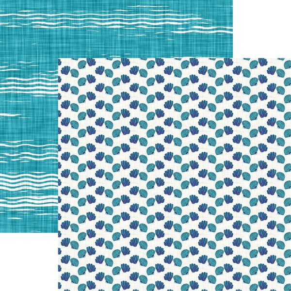 Reminisce Nautical Mood: Seashells DS Paper (1 Sheet)