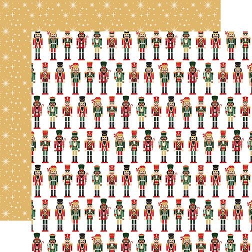 Echo Park Nutcracker Christmas: Nutcracker Assortment 12x12 DS Patterned Paper (1 Sheet)