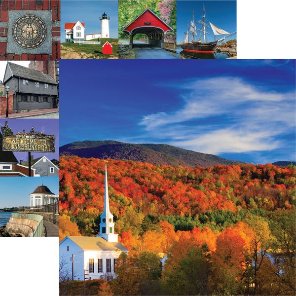 Reminisce New England: Stowe DS Paper (1 Sheet)