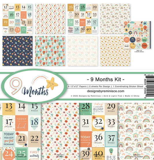 Reminisce 9 Months Collection Kit