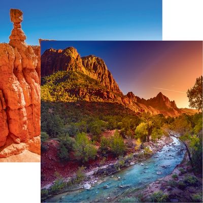 Reminisce National Parks: Zion DS Paper (1 Sheet)