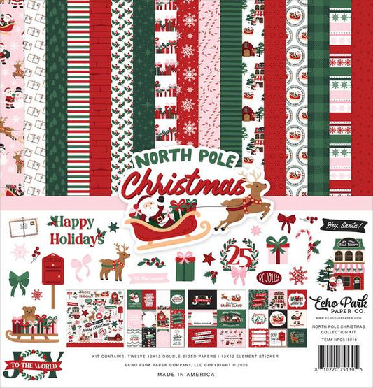 Echo Park North Pole Christmas Collection Kit
