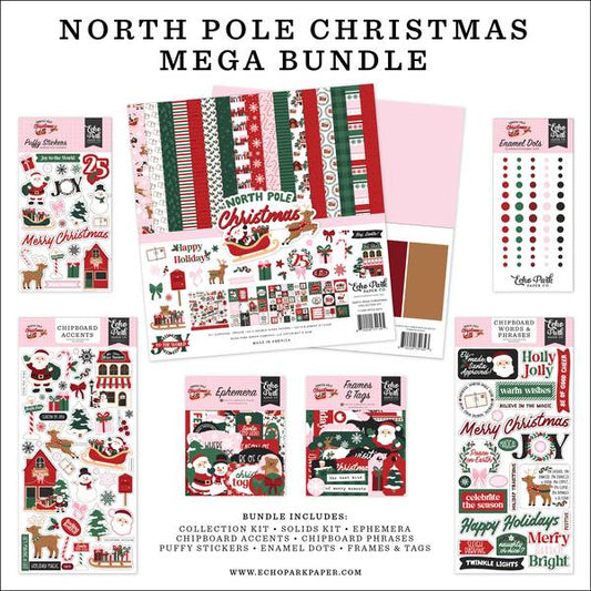 Echo Park North Pole Christmas Mega Bundle