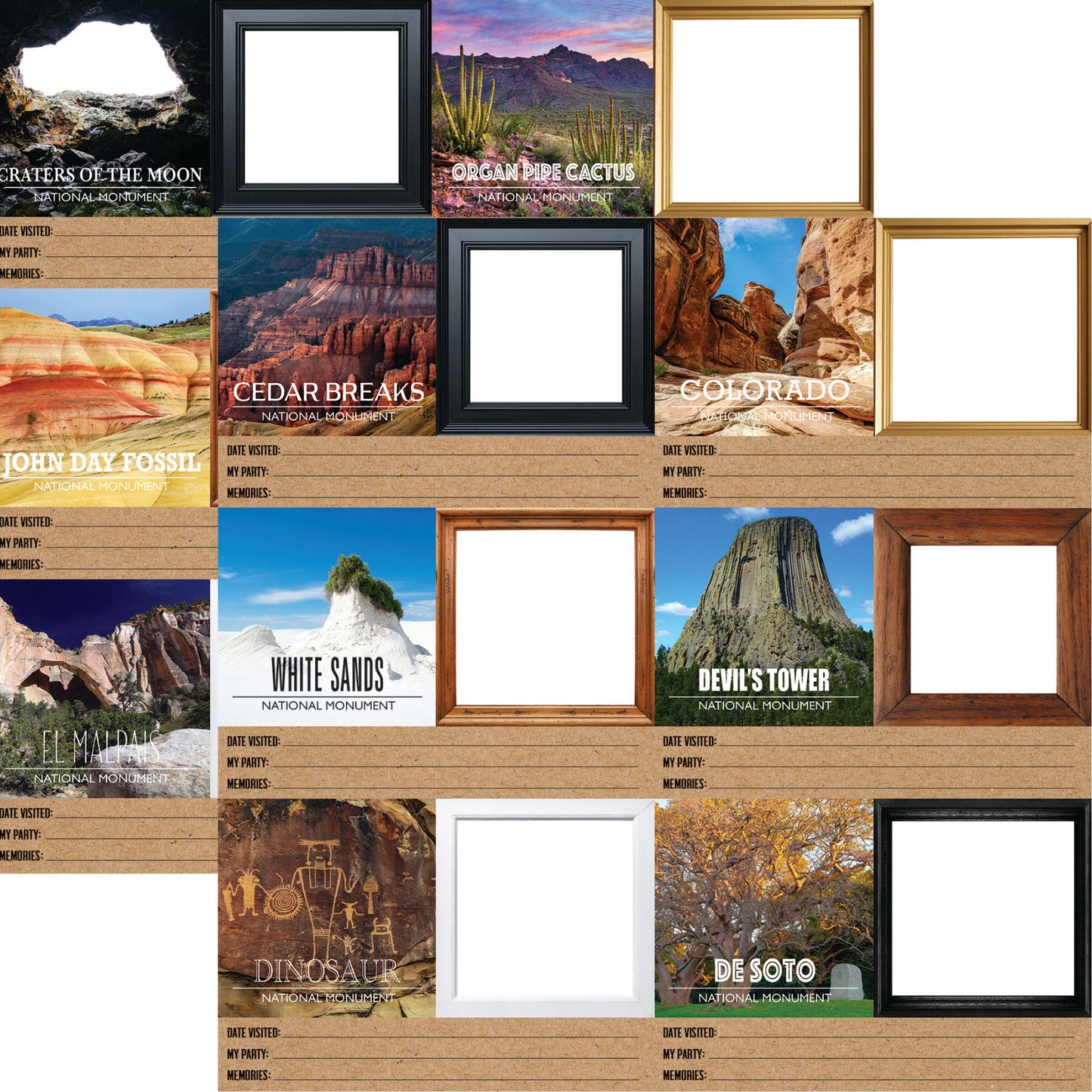 Reminisce National Park: National Park Six DS Paper (1 Sheet)