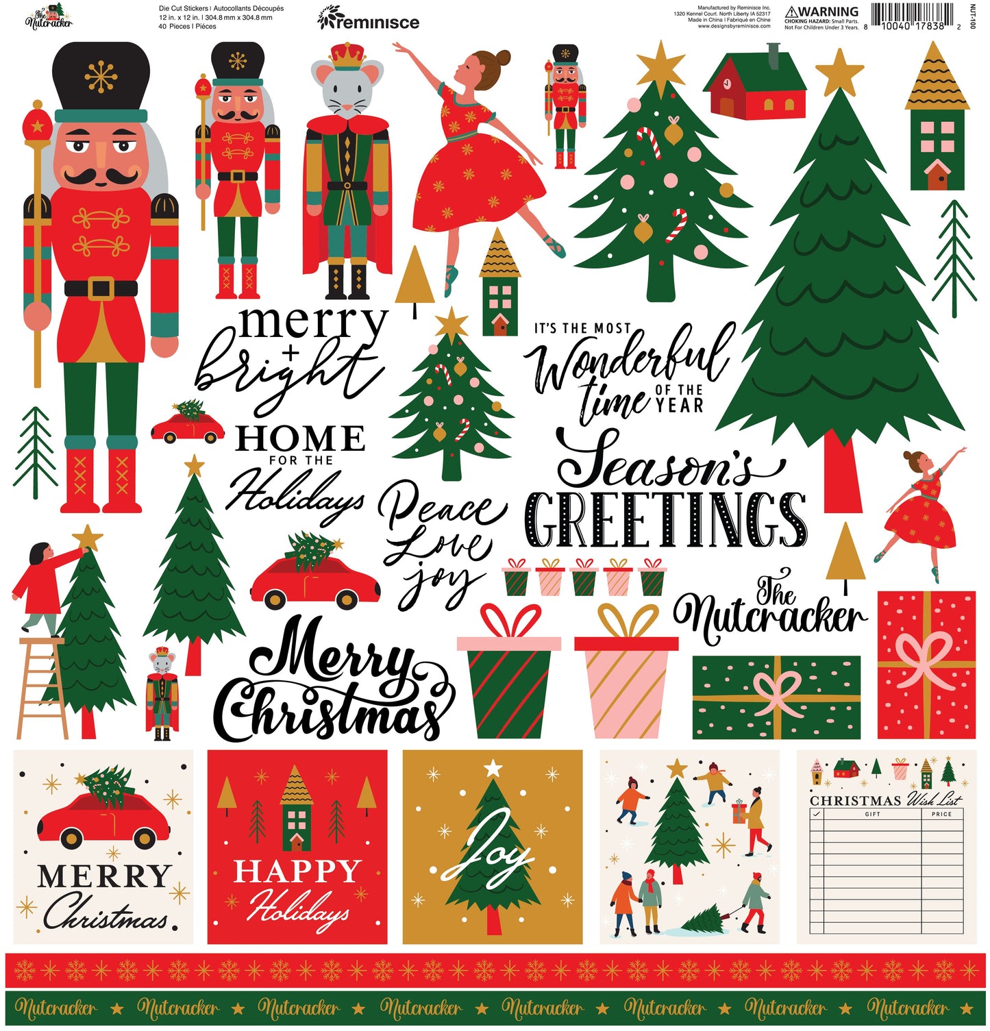 Reminisce The Nutcracker Sticker