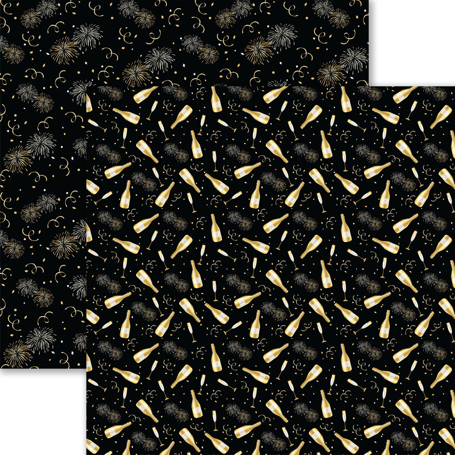 Reminisce New Year Celebration: Champagne Celebration DS Paper (1 Sheet)