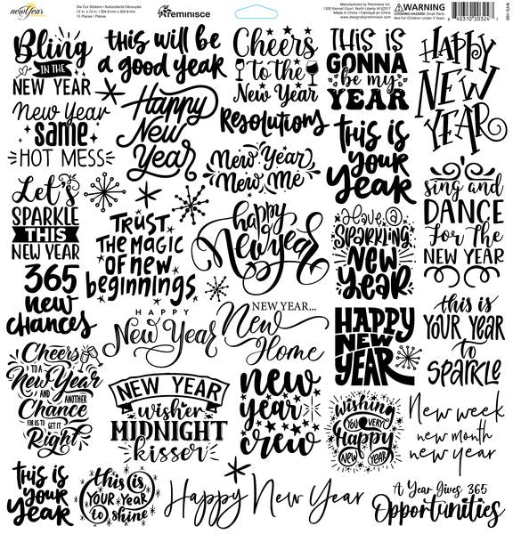 Reminisce New Year Celebration: Sticker