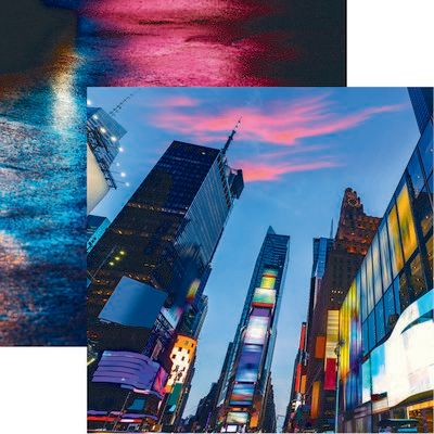 Reminisce New York: Times Square DS Paper (1 Sheet)